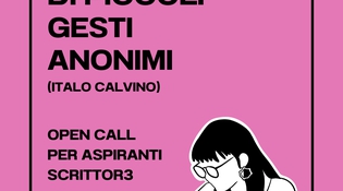 Open Call per aspiranti scrittor3 
