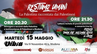 Restiamo umani - La Palestina raccontata dai Palestinesi