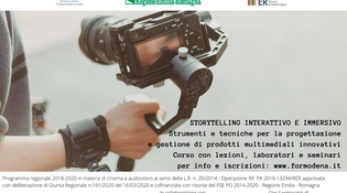 Corso di storytelling interattivo e immersivo