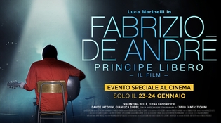 Biopic su Fabrizio De André al Cinema Raffaello