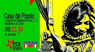 Pranzo di solidarietà per il popolo curdo alla Casa del Popolo di Carpi