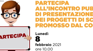 Incontro online sui progetti di Servizio Civile 2021