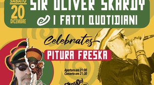 Pitura Freska con Sir Oliver Skardy al VIBRA