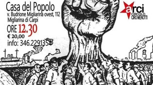 Pranzo del 1° Maggio alla Casa del Popolo di Carpi